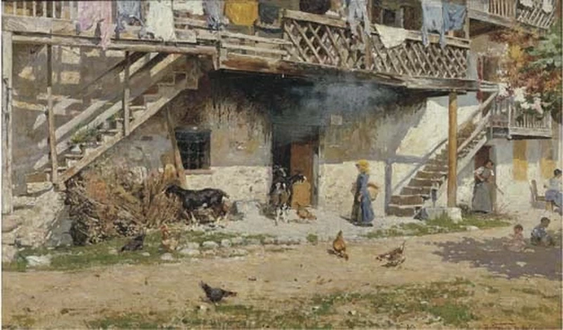 Vita nella casa colonica